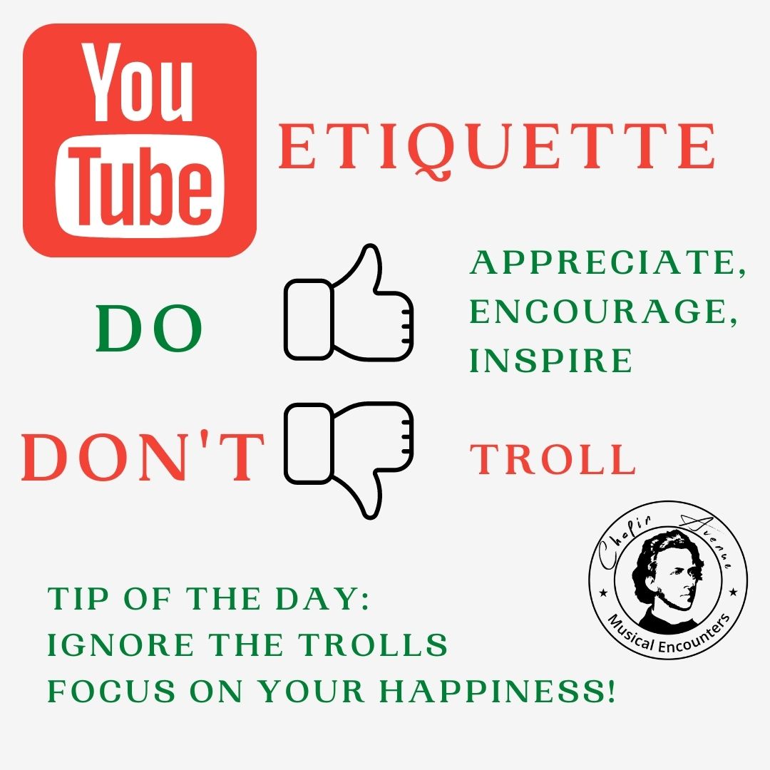 youtube etiquette
